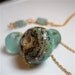 Recycled Beach Glass Sea Glass Necklace with by YOURDAILYJEWELS from etsy.com