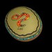 Hand Painted Leo Zodiac Sign Rock