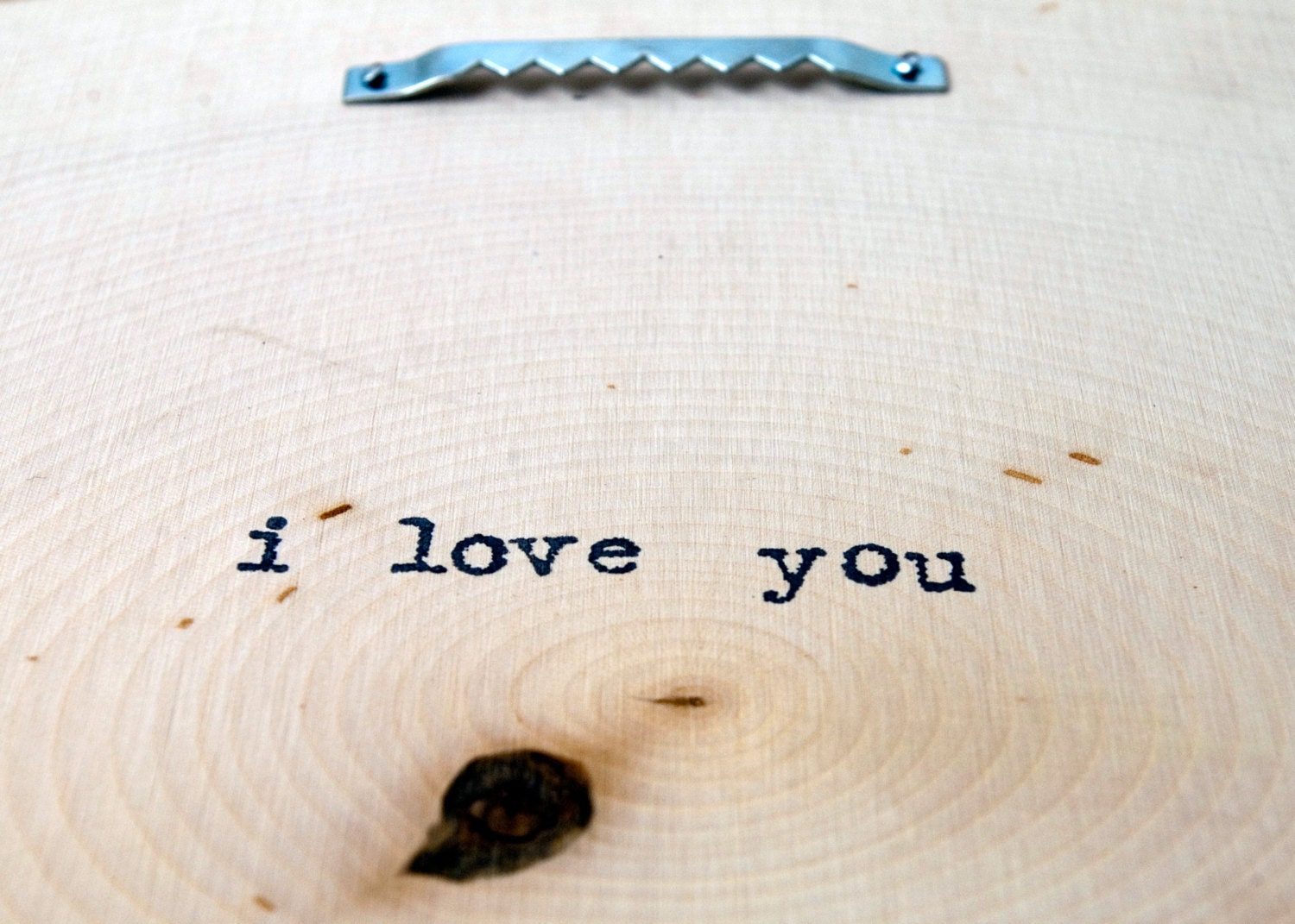I Love You (Hand Painted) Wall Hanging