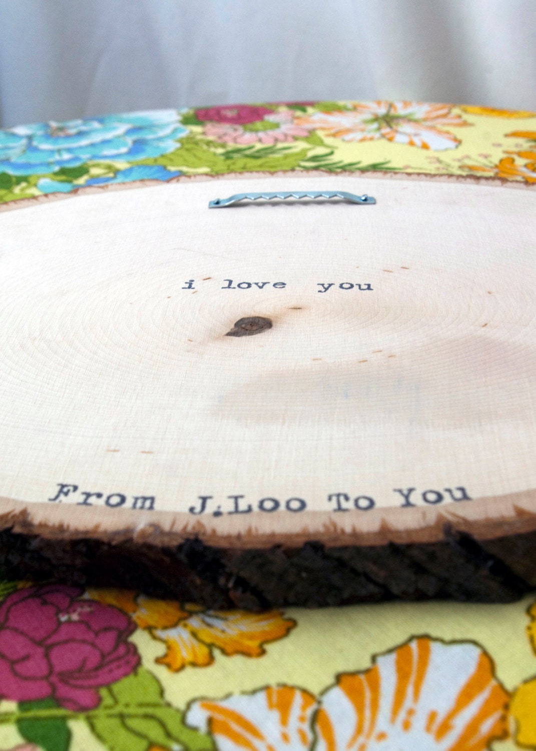 I Love You (Hand Painted) Wall Hanging