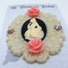 Colonial Lady Cameo Pin