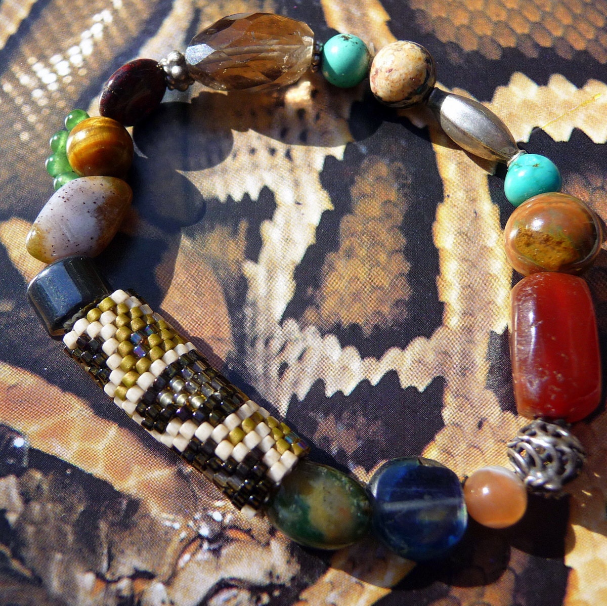 Indian Python Snake Bracelet