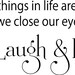 The best things in life are unseen-Vinyl Lettering wall words graphics Home decor itswritteninvinyl