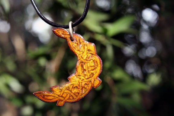 Celtic Moon Pendant