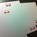 Personalized Bra Notecard Set - Proceeds to Susan G. Komen Foundation