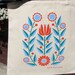 ON SALE 60% off- dutch tulip organic tote