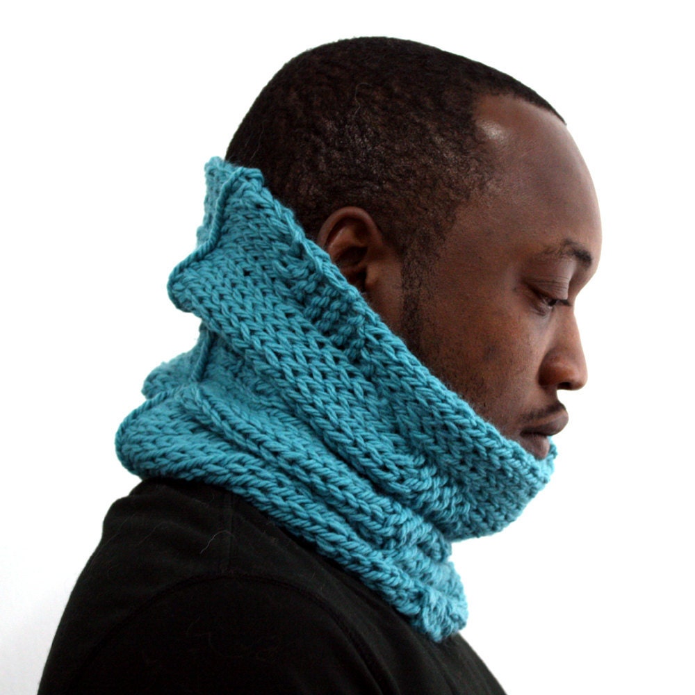 Light Teal Neckwarmer