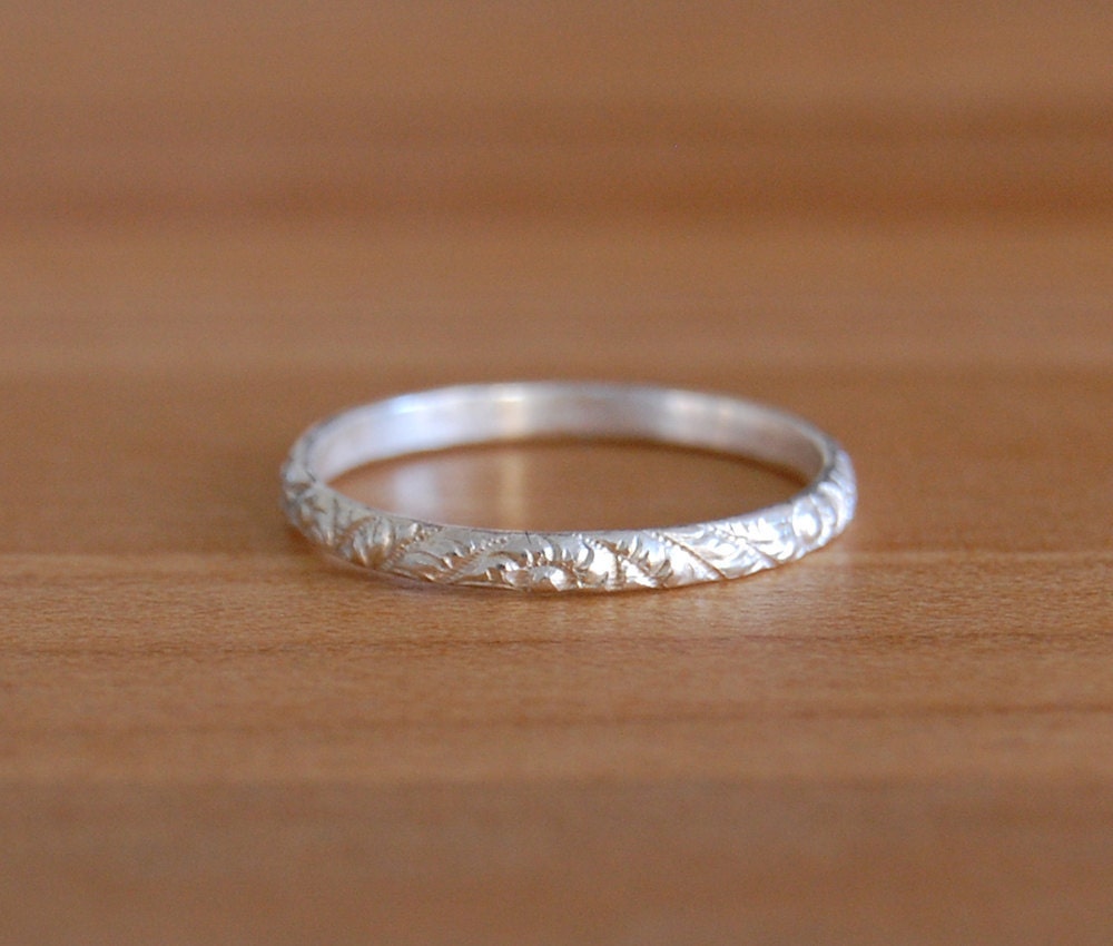 Petite Silver Band Ring In Your Size