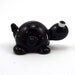 Little Black Turtle Lampworked Glass Figurine Bead