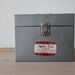 Vintage Porta-File Metal File Box - Skotch