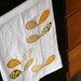 flour sack towel- yellows