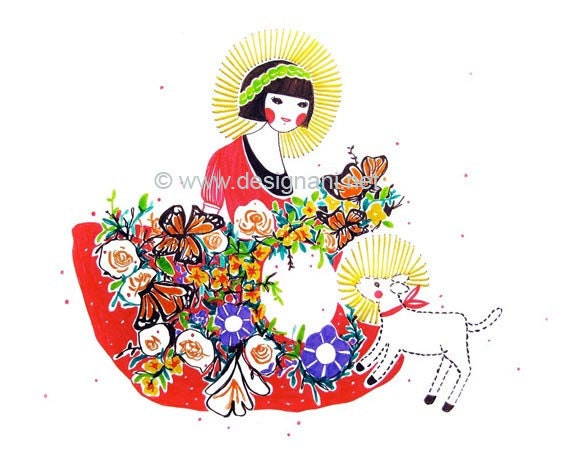 50% SALE - Mary Had a Little Lamb