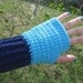 SALE Blueberry Dreams Fingerless Crochet Texting by PinkFrog4U from etsy.com