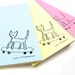 Skate Cat Mini Notepad