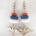 Red, White, and Blue Eagle Earrings
