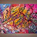 Textured Flower Field Painting on Canvas 48x24 Pretty Flower Field