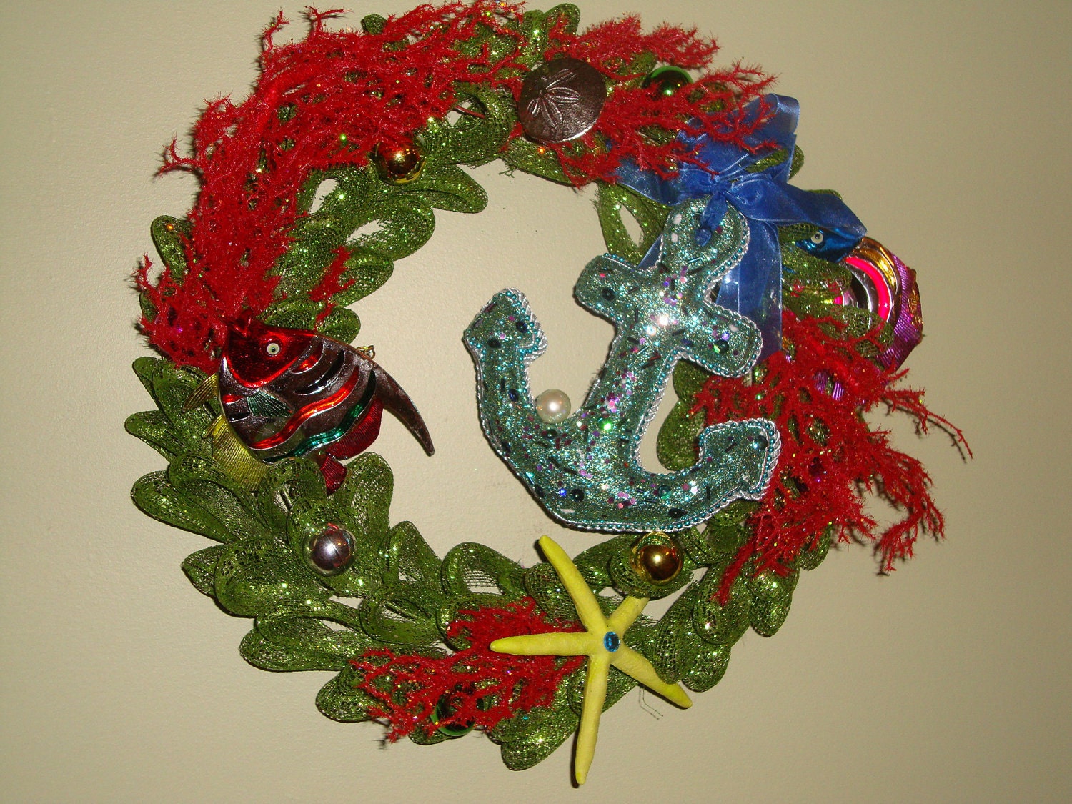 Coastal Holiday Wreath
