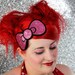 Rhinestone Bow Headband, Pink Bow Headband