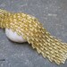 Gold  Herringbone bracelet
