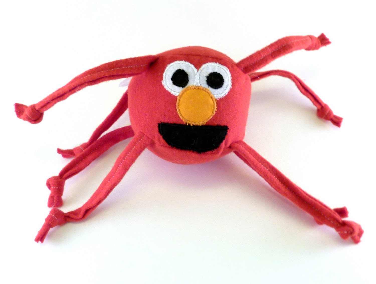 Baby Red Monster - Soft Toy - Sesame Street inspired - ZadyCreature