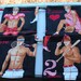 Handmade Quilted Pot Holders Set of 2 Hot Athletes