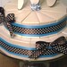 Cake Slice Initial Favor Box Cake Any Color any Theme Two Tier