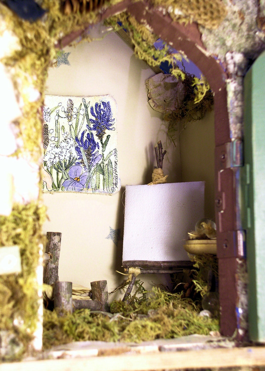 Woodland Fairy House Art Studio