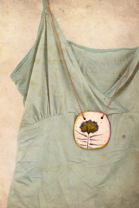 Spring Is In My Heart - OOAK Necklace