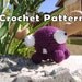 CROCHET PATTERN Mini Moose Amigurumi
