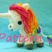Unicorn, Pegasus, or Horse - Crochet Pattern PDF