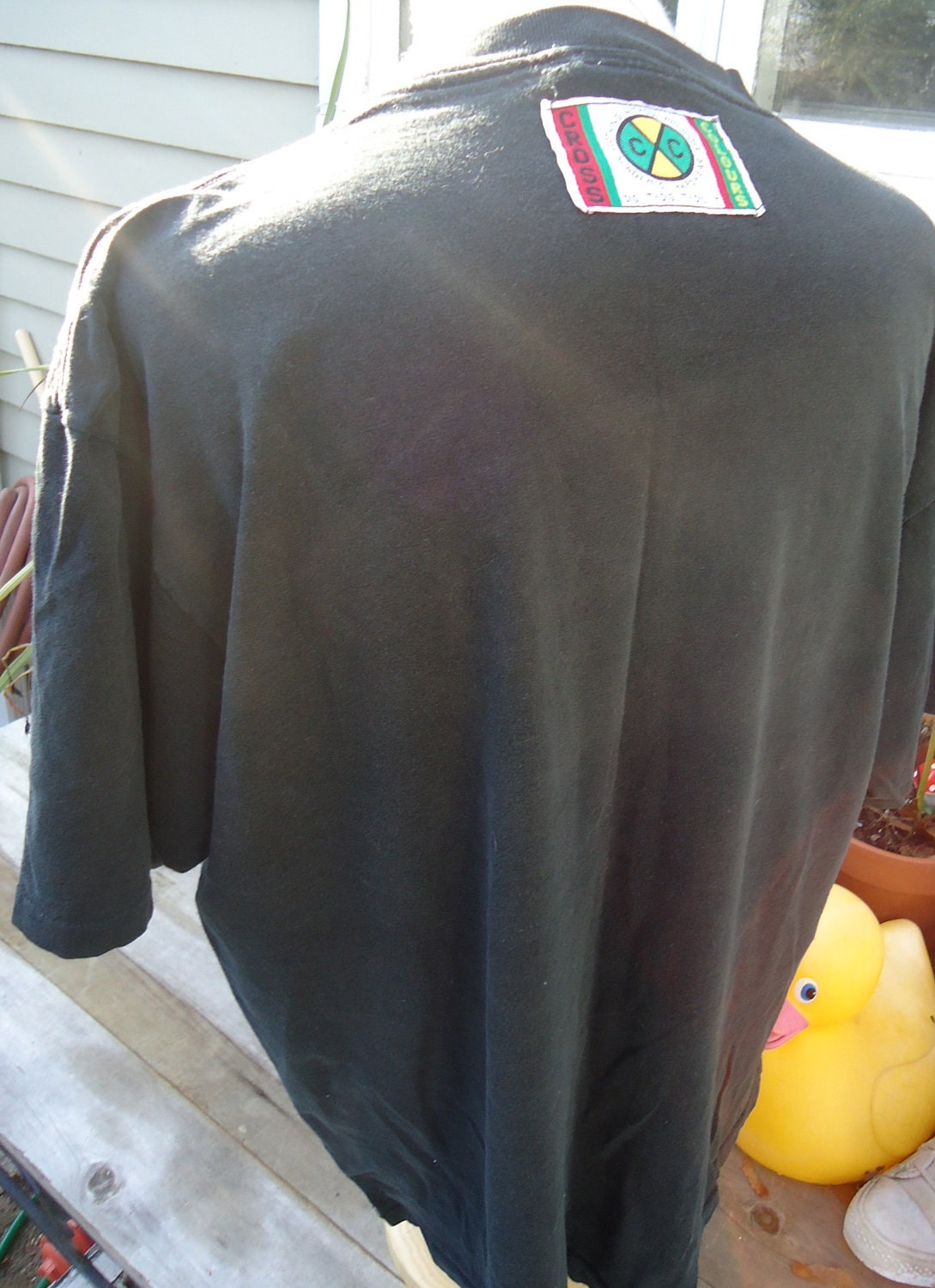 vintage tee CROSS COLOURS Education T Shirt Hip Hop