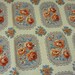 Vintage 1940s/ 50s Rose Print Fabric 57" x 36" More or Larger Pieces Available