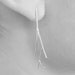 Silver Branch Post Earrings