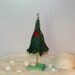 Christmas tree - hand felted decoration, with love from Europe, gift under 25, Happy Holidays