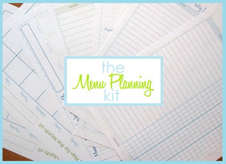 The Menu Planning Kit - 8 documents