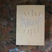 kewl - hand drawn, hand bound blank kraft notebook sketchbook jotter