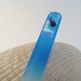 Dichroic Art Glass Nail Files - Blue Ice