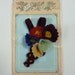 Vintage 1940s Felt Corsage  Brooch from Vintage Felt  made from Original 1940s Patterns