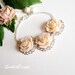 Flower Jewelry Vintage Inspired Shabby Chic by SnobishDesign from etsy.com