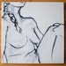 Nude Seated - Original Acrylic Painting