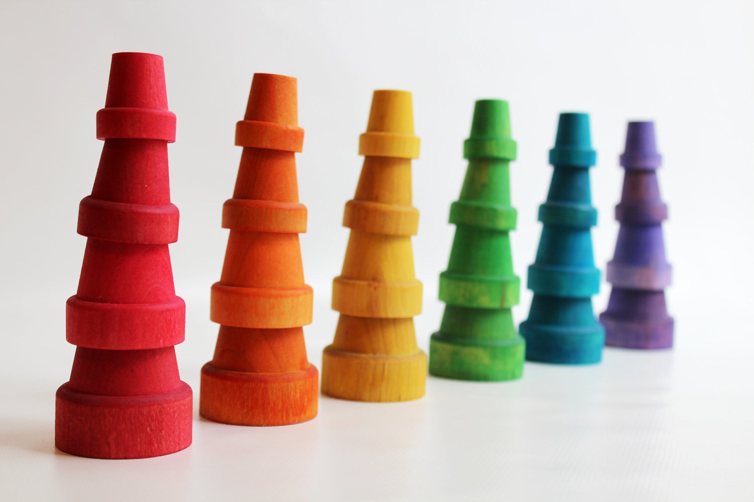 If a Tree Falls in the Forest... A Montessori and Waldorf Inspired Building Stacking Sorting and Nesting Toy
