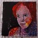Original cardboard painting - Molly