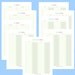 inventories set - editable - 9 documents