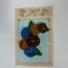 Vintage 1940s Felt Corsage  Brooch from Vintage Felt  made from Original 1940s Patterns