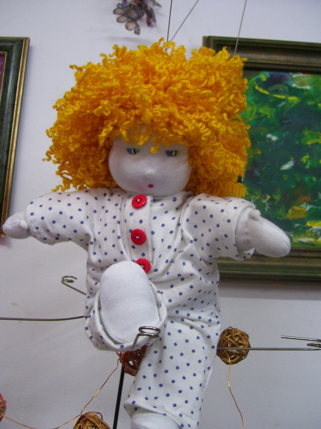 13 " waldorf doll Debora free shipping possibility for payment in installments