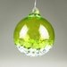 Glass Christmas Ornament Suncatcher Ball Lemon Lime Blossom Glass Christmas Ornament Suncatcher Ball Lemon Lime Blossom
