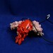 Crimson Cuttlefish Necklace - Polymer Clay Jewelry Pendant