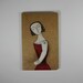Moleskine Cahier journal - ruled - woman in a red dress