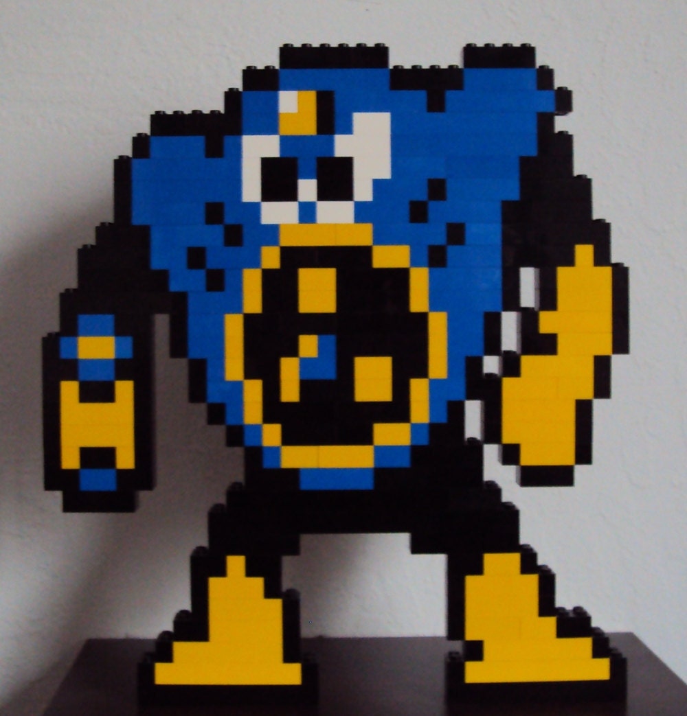 Air Man (Mega Man 2) - LEGO Sculpture