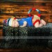newborn phot props Diaper cover or cape and hat sets / custom /Photographers Props / Special  Five